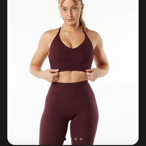 Alphalete alphalux set - black cherry - small